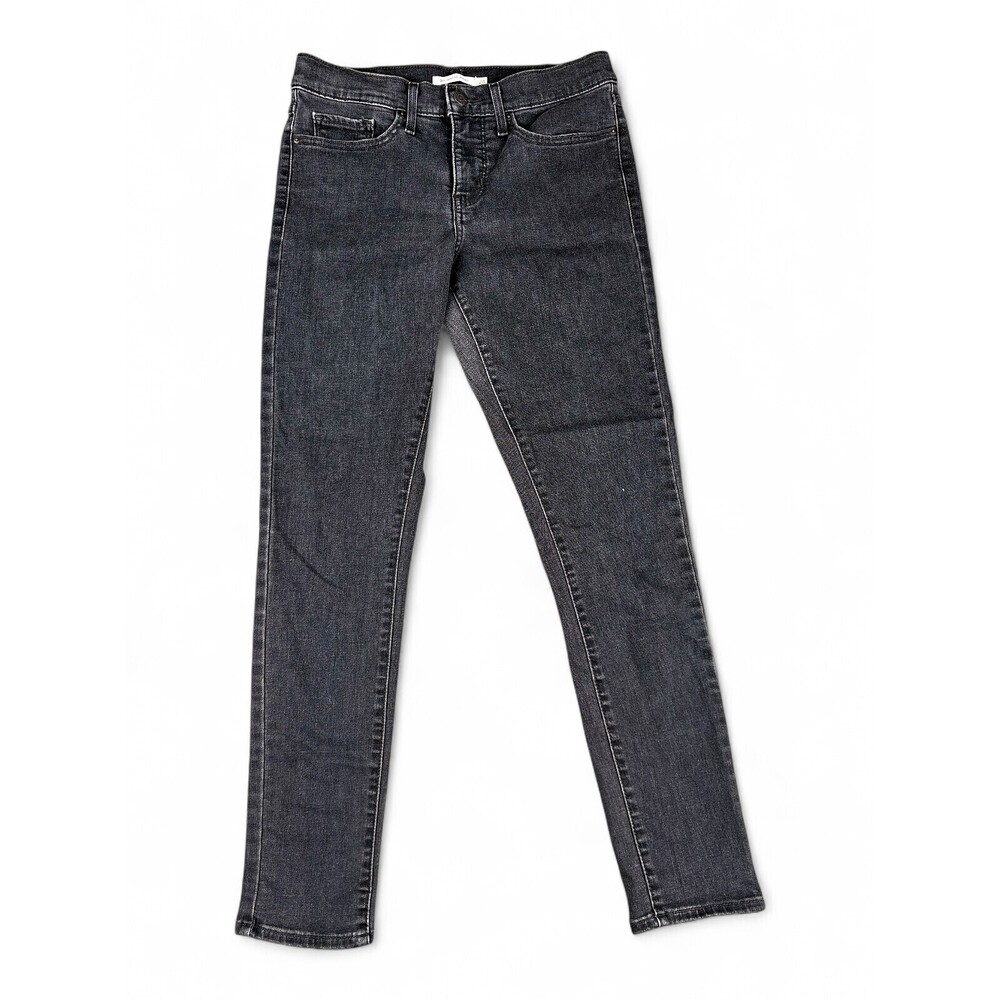 Levi's Women's Skinny Jeans‎ Size 28 Black/Charcoal Stretch